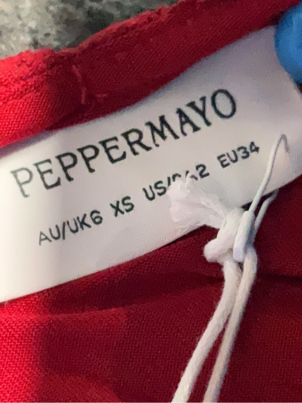 Peppermayo Chantelle Maxi Dress in Red - Size XS - Picture 11 of 11